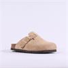 Heavenly Feet Alessia Cool Buckle Clog - Beige